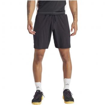Pantalón corto de tenis adidas Ergo 7in para hombres - Negro