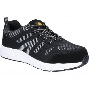 Amblers Safety 714 SBP Bolt Lace Up Safety Trainer Black Size 7