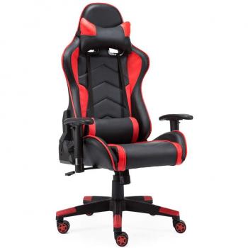 Wahson Silla Gaming,Silla Gamer Ergonómica, Apoyabrazos Ajustables en 2 Direcciones para Jugador de PC. Silla de Escritorio