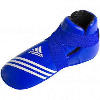 adidas - Protecciones para los pies de Boxeo, Color Azul, Talla S