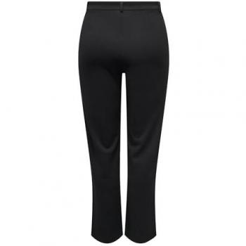 JDY Women's Straight Leg Casual Trousers - Black 2XL