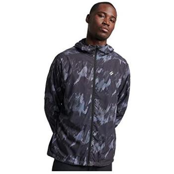 Chaqueta Superdry Run gris oscuro para hombre - Talla S
