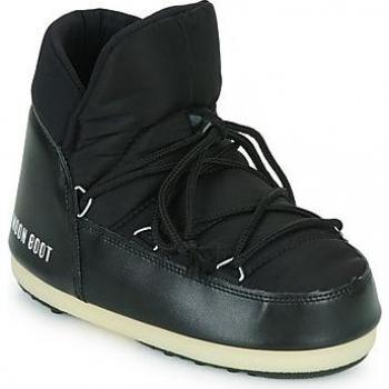 Moon Boot Women's Snow Boots, Black, Nylon, Size: 35 (EU), 2 UK, 5 US