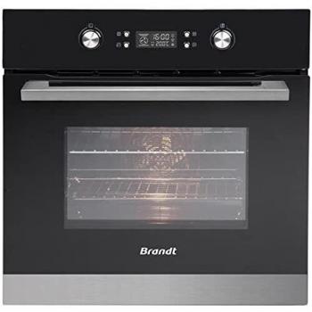 Horno empotrado multifunción 70L 60cm con catálisis y puerta fría Brandt BFC8500X