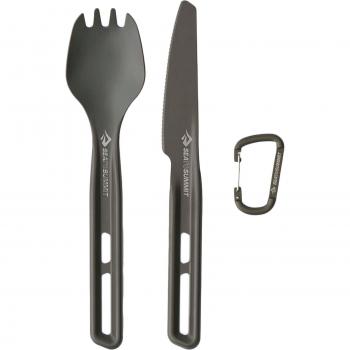 Sea to Summit Frontier Spork & Knife Set Ultralight Camping Cutlery
