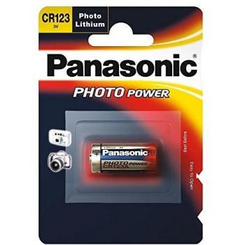 Batería electrónicas Panasonic Litio Batería de la cámara CR123 Litio