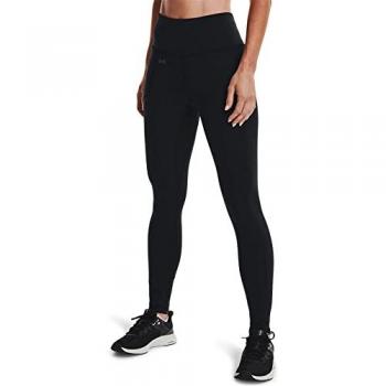 Under Armour Motion Tights - Leggings de compresión, tecnología de absorción de humedad, ajuste ceñido, tejido elástico para mayor movilidad, cintura elástica con cordón ajustable, paneles laterales en malla para ventilación