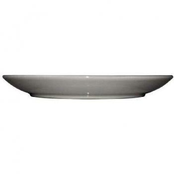 u076 Olympia Whiteware Coupe Placa, blanco