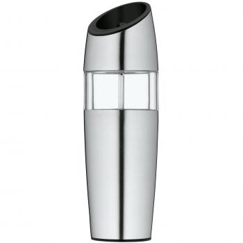 WMF Ceramill Molinillo eléctrico de Sal y Pimienta, Acero Inoxidable Mate