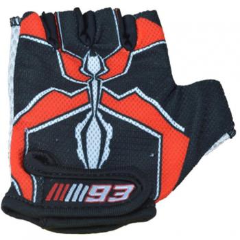 KIDDIMOTO- Marc Márquez S Guantes, Color Negro/Naranja, 2-5 años