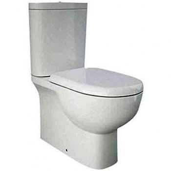 Inodoro monobloque adosado a la pared modelo Tonique de RAK Ceramics