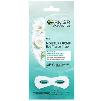 Garnier Garnier - Máscara para ojos, ácido hialurónico y agua de coco, 6 g