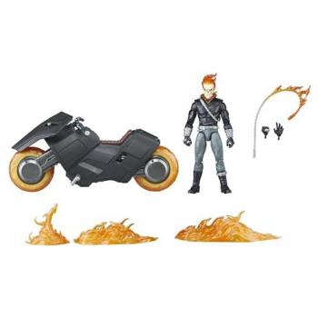 Hasbro Marvel Legends Series Ghost Rider Action Figure with Motorcycle (Danny Ketch), 6 inch (15cm), Comics Collectible, for Marvel 85th Anniversary