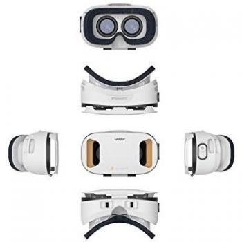 VR Glasses - Wolder - Gafas de Realidad Virtual 3D - Video virtual con ajuste de distancia focal - Gatillo magnético para Juegos - Smartphones entre 4 y 6