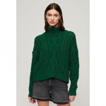 Superdry Jersey Vintage High Neck Cable