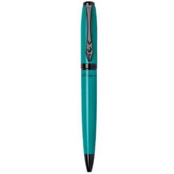 Leitz Platignum Studio - Bolígrafo de tinta azul con caja plateada, azul claro