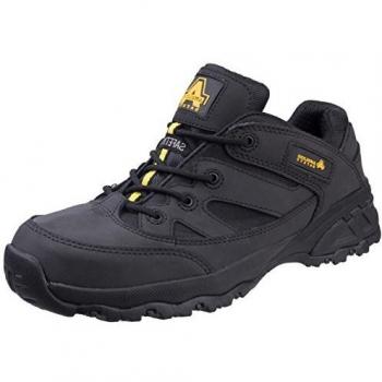Amblers Safety Unisex Metal Free Black Safety Shoe - Size 6 UK - Black