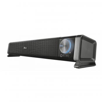 Trust Asto - Barra de Sonido inalámbrica con tecnología Bluetooth, Negro