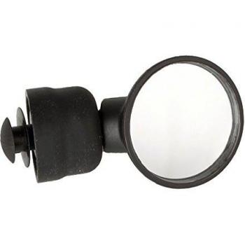M-Wave Spy Micro Retrovisor al Manillar, Unisex Adulto, Negro, Talla única