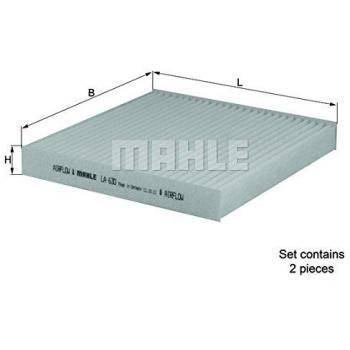Mahle Siervo la 630/S Filtro, Interior de aire