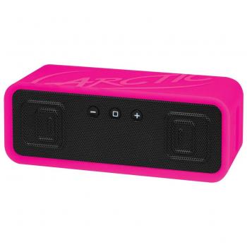 Arctic S113BT-PIK - Altavoz Bluetooth Portátil en Color Rosa, Compatible con iPhone y Smartphone