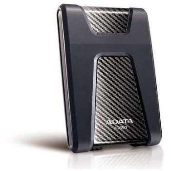ADATA DashDrive Durable HD650 External Hard Drive 1TB USB 3.1 Black