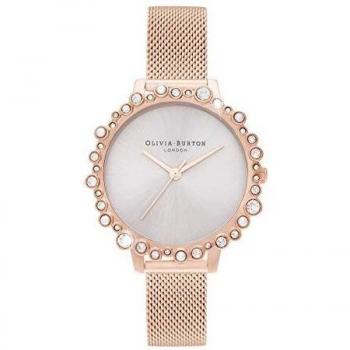 Olivia Burton Ladies Under The Sea Bubble Case Mesh Bracelet Watch OB16US50