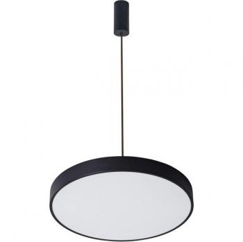 Lámpara colgante led moderna Orbital Negro arenado, 3000K, 1800lm - Italux