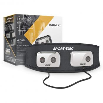 Sport-Elec GlobalStim - Equipo electroestimulador corporal, color negro y gris