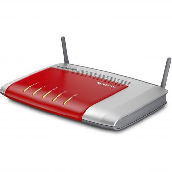 AVM FRITZ!Box 3272 International - Modem Router WiFi N, 450 Mbps en 2,4 GHz, ADSL2+, ADSL, 2 puertos LAN Gigabit, 2 puertos Fast Ethernet, 2 puertos USB 2.0, servidor multimedia, interfaz en español