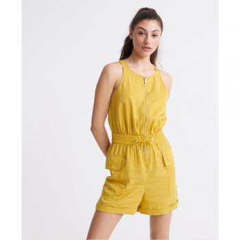 Mono Corto Quincy Verano Amarillo Mujer