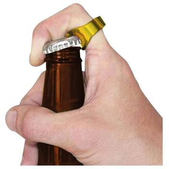Anillo Abre Botellas dorado