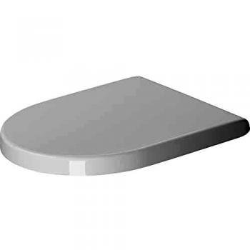 Duravit Starck 3 Softclose Toilet Seat - 37x43.1x4.3cm - Quick Release, Glossy White Duroplast