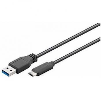 goobay 67890 - Cable USB 3.0 a USB 3.1, Color Negro