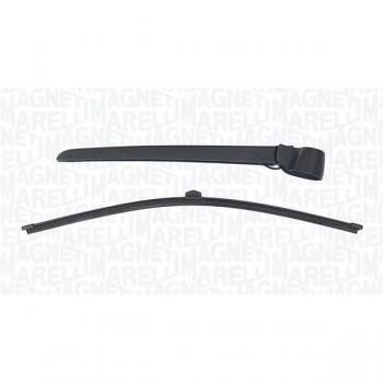 Limpiaparabrisas MAGNETI MARELLI 000723180311 con tecnología de goma premium, diseño aerodinámico para reducción de ruido y vibraciones, fácil instalación tipo clip, compatible con múltiples modelos de vehículos y longitud
