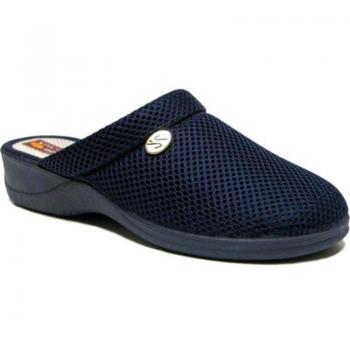 Calzado de casa de Mujer D`CUTILLAS PANTUFLAS DOCTOR CUTILLAS 21730 ANCHO ESPECIAL MARINO (40)