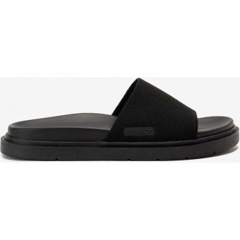 Chanclas Planas de Mujer Ecoalf Abril - Tira Ancha, Sostenibles, Poliéster Reciclado, Color Negro