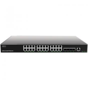 Grandstream GWN7813 24-Port Layer 3 Managed Gigabit Ethernet Switch with 4 SFP+ Ports