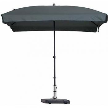 Parasol Rectangular Luxe 210x140 cm Gris Patmos Madison