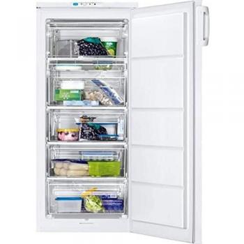 Zanussi ZUAN19FW congelador Independiente Vertical 168 L A+ Blanco