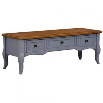 SengentoStyle Tv-meubel 100x35x35 cm hout grijs
