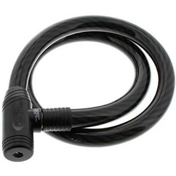 Cerradura de cable de acero Burg Wächter 570 120, diámetro 25 mm, longitud 1200 mm, incluye 2 llaves