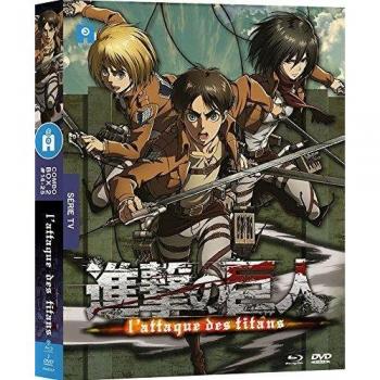 L'Attaque des Titans - Saison 1, Box 2/2 [Francia] [Blu-ray]