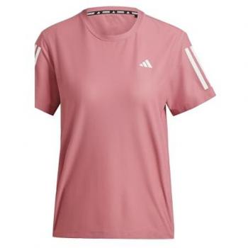Camiseta de entrenamiento manga corta para mujer Adidas Own The Run Morado (XS)