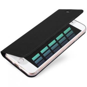 Funda Flip Dux Ducis Skin Pro para iPhone 7/8/SE (2020/2022) - Negra