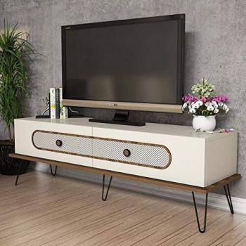 Skyedecom 845HCT3028 - Mueble de televisión en color crema