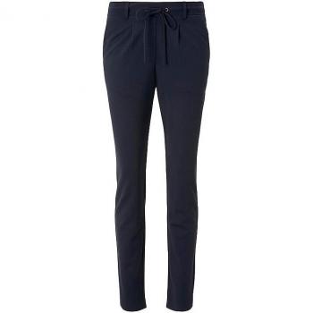 Pantalón de mujer holgado Tom Tailor con cintura elástica color azul
