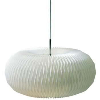 Lámpara colgante Donut de acero, 53 cm