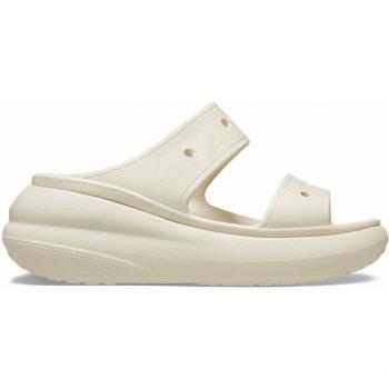 Crocs Women's Classic Crush Sandal - Off-White/Beige - UK Size 8