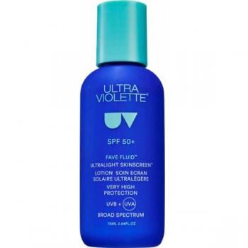 Ultra Violette - Fave Fluid SPF50+ Lightweight Fragrance-Free Skinscreen 75 ml Protección solar unisex